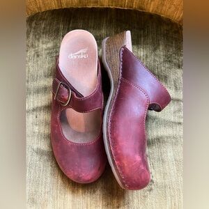 Dansko Leather Clogs